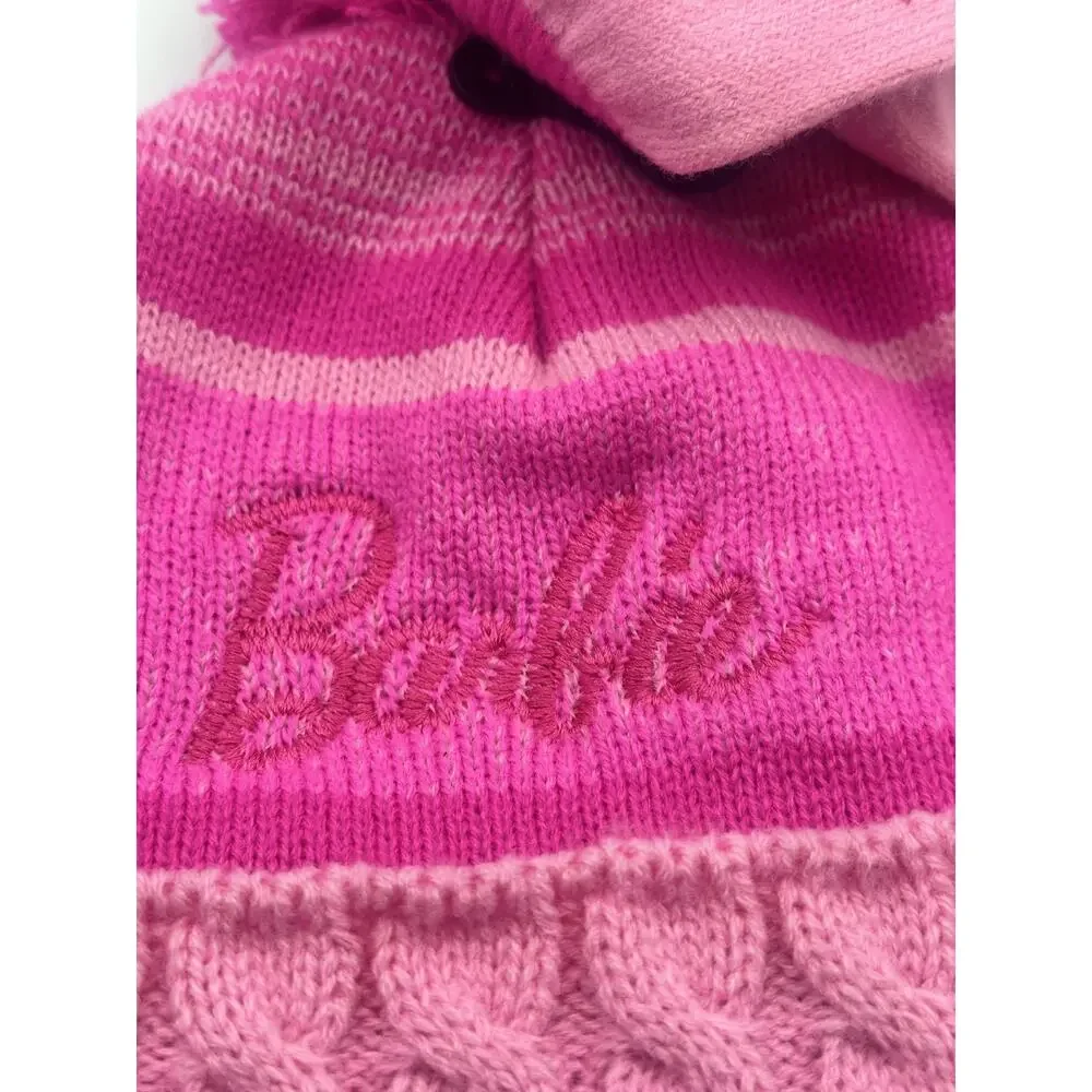 Girls Winter Accessories Set- Barbie